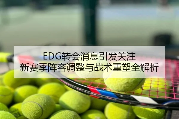 EDG转会消息引发关注 新赛季阵容调整与战术重塑全解析